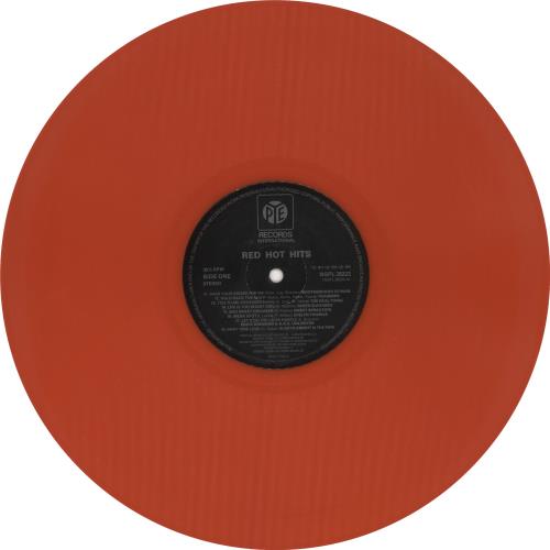 【レア盤】Various Artists「Red Hot + Indigo」 Various Artists Red Hot Hits - Red Vinyl UK vinyl LP album
